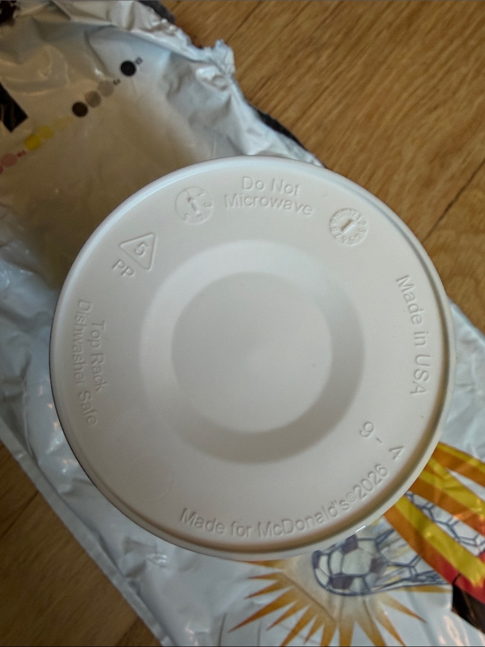 NWT FIFA World Cup Ronaldinho Brazil McDonald's Soccer Promo Cup and Bag 🇧🇷 - Picture 6 of 8